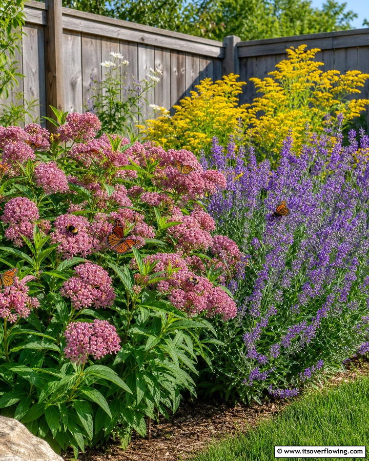 A Pollinator Friendly Corner - 25 Wildflower Garden Ideas for a Natural Look