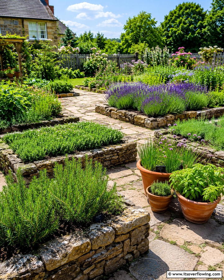 A Traditional Herb Garden - 25 English Garden Ideas for a Charming Outdoor Space