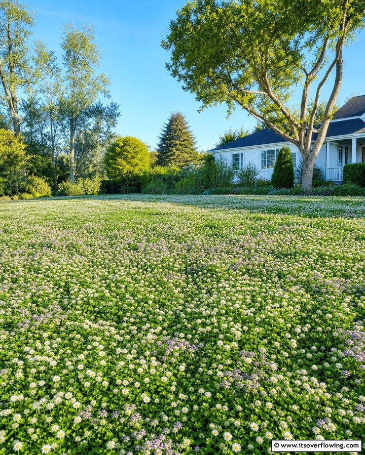 A Wildflower Lawn Alternative - 25 Wildflower Garden Ideas for a Natural Look