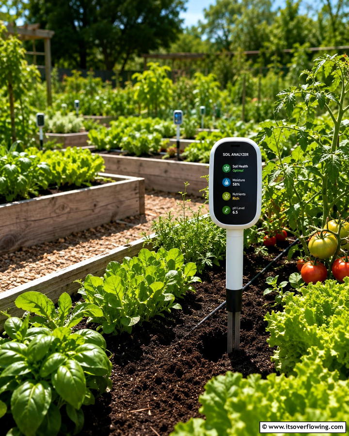 AI Driven Soil Analysis for Better Plant Growth - 25 AI Landscape Design Ideas for the Modern Homeowner