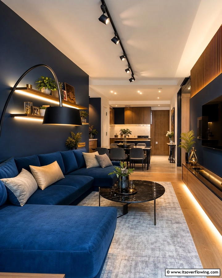 Accent Lighting Innovations - 21 Apartment Decorating Ideas for Stylish Small Spaces