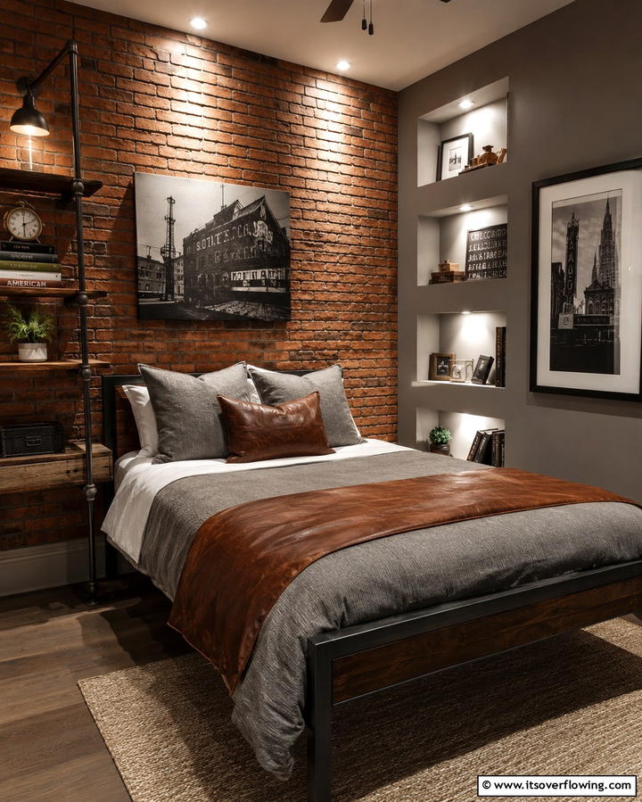 Accent Lighting for Architectural Features - 25 Small Bedroom Lighting Ideas to Brighten Your Space