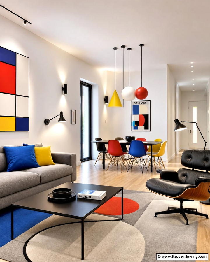 Accent Lighting with Purpose - 25 Bauhaus Interior Design Ideas for a Minimalist Look