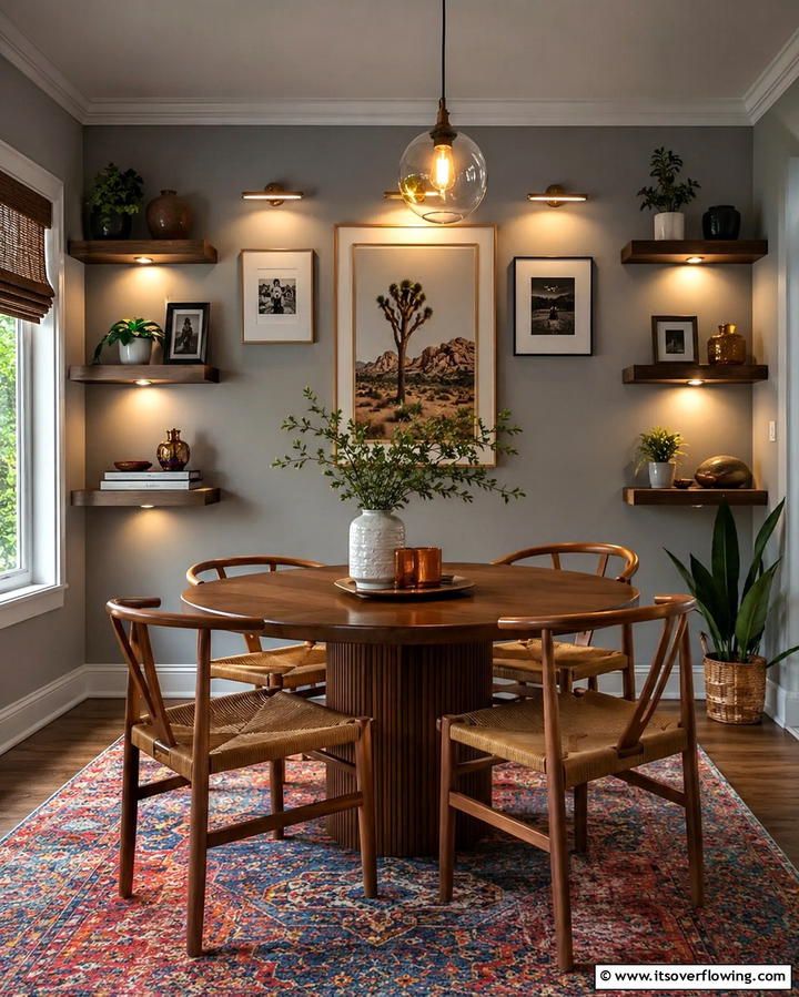Accent Lighting with Style - 30 Small Dining Room Lighting Ideas for Cozy Ambiance