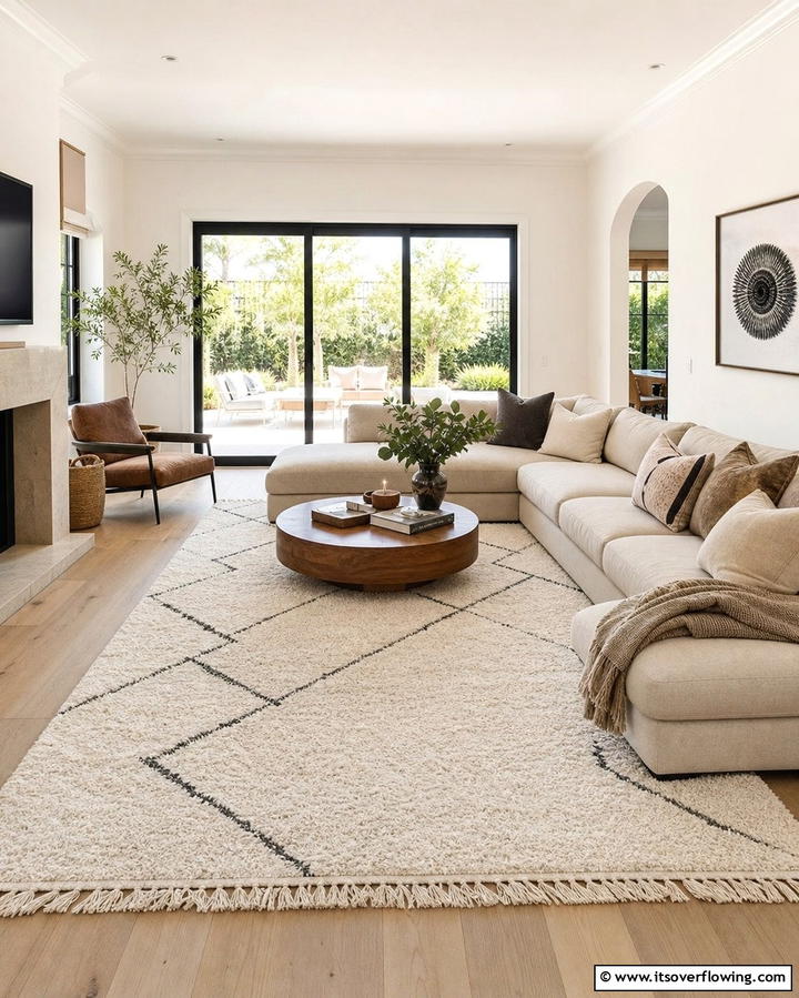 Accent Rugs - 25 Scandinavian Interior Design Ideas for Minimalist Homes