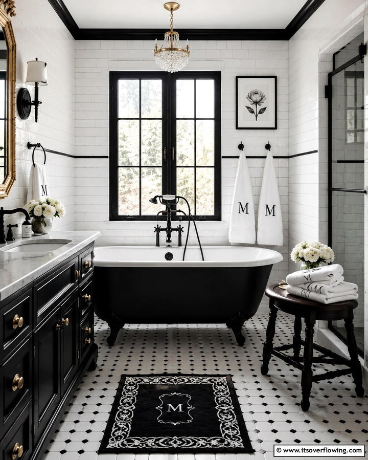 Accent Seating Area - 25 Large Bathroom Ideas for a Luxurious Retreat