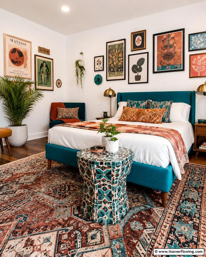 Accent Stool - 25 Bedroom Seating Area Ideas for Comfort and Style