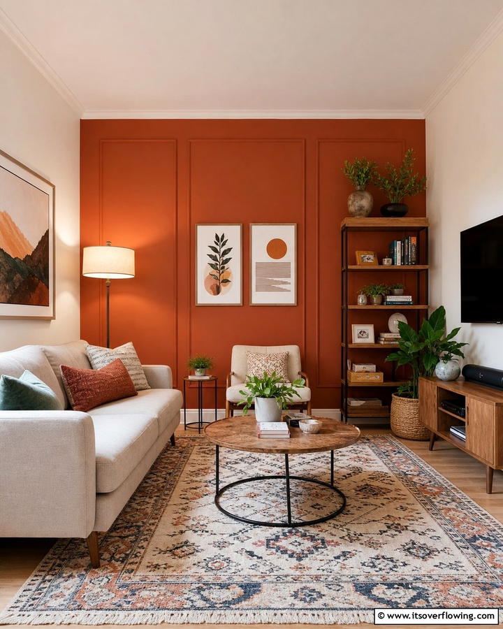 Accent Walls for Impact - 21 Small Living Room Layout Ideas for Cozy Gatherings