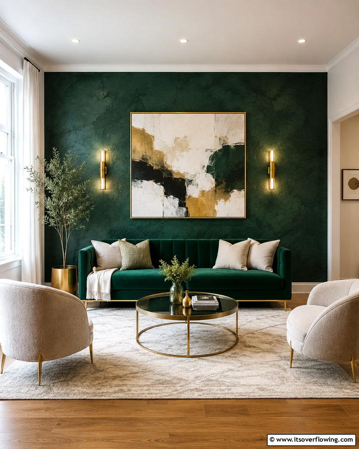 Accent WallsExact - 25 Townhouse Interior Design Ideas for Modern Living