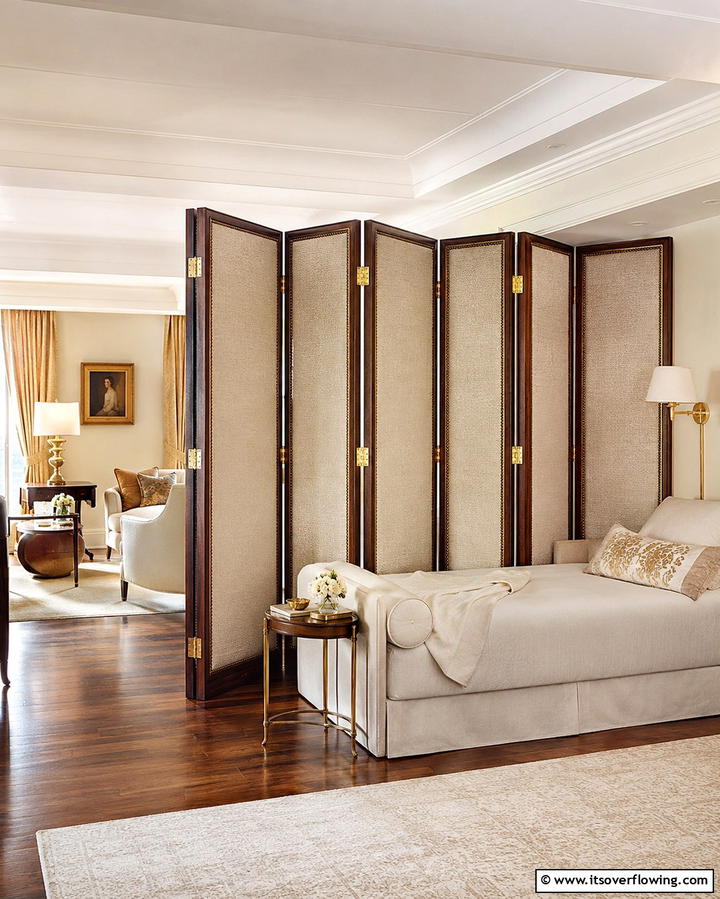 Accordion Folding Screens - 25 Room Divider Ideas to Maximize Your Living Space