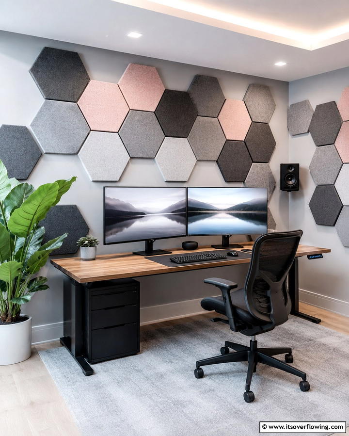 Acoustic Wall Panels - 25 Office Wall Decor Ideas to Inspire Creativity