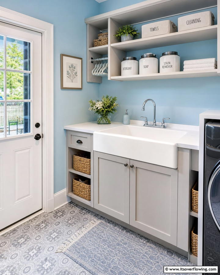 Acrylic Laundry Sink - 20 Functional Laundry Room Sink Ideas for Efficiency