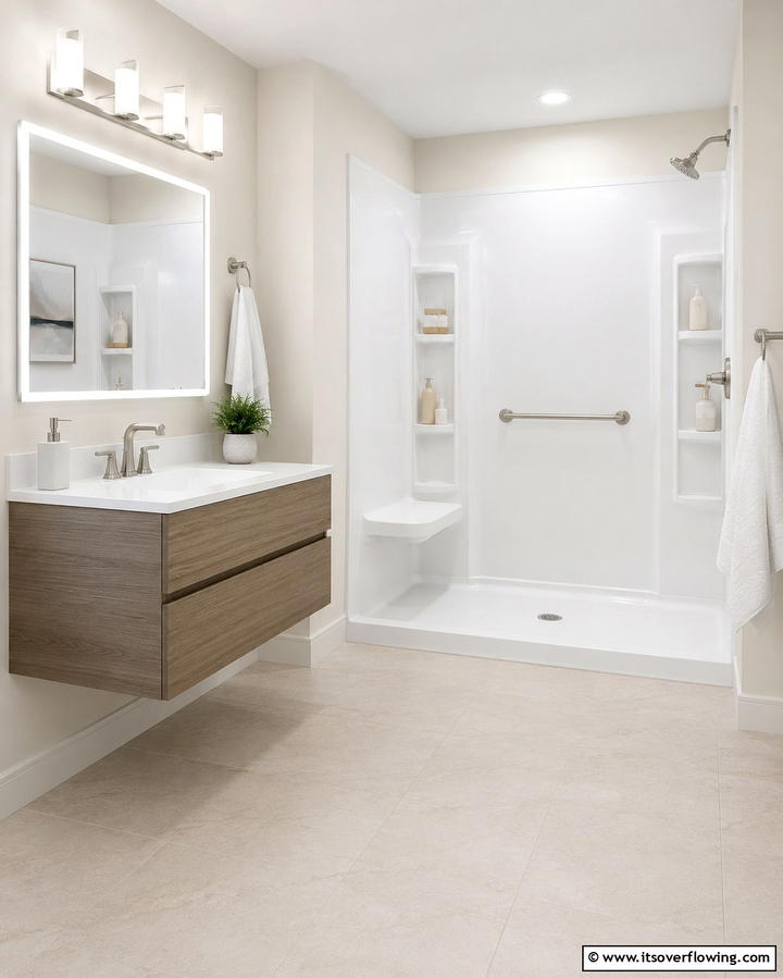 Acrylic Shower Surrounds - 25 Shower Surround Ideas to Refresh Your Bathroom