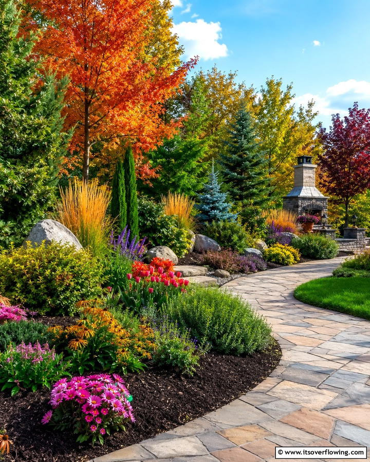Adaptive AI Solutions for Seasonal Landscape Changes - 25 AI Landscape Design Ideas for the Modern Homeowner