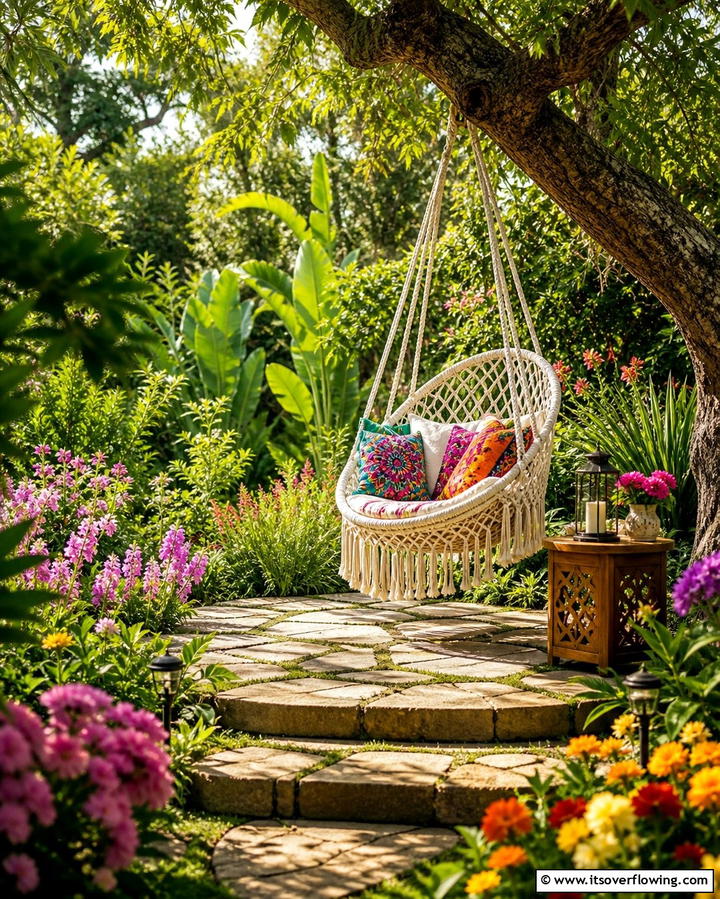 Add a Backyard Swing - 25 Backyard Oasis Ideas for Ultimate Relaxation