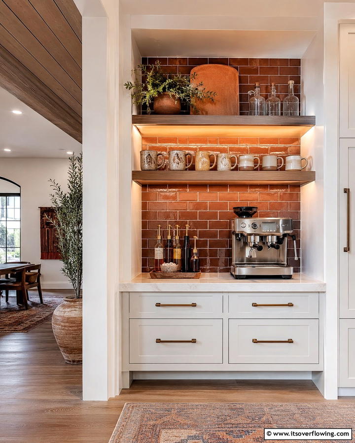 Add a Coffee Station - 25 Inspiring Kitchen Remodel Ideas for a Modern Look
