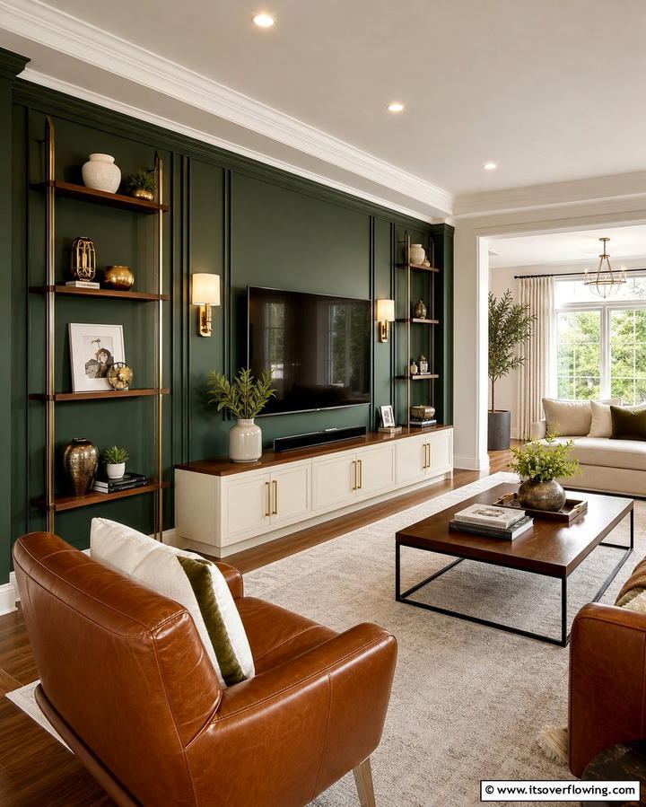 Add a Large Coffee Table - 25 Long Living Room Ideas for Spacious Homes
