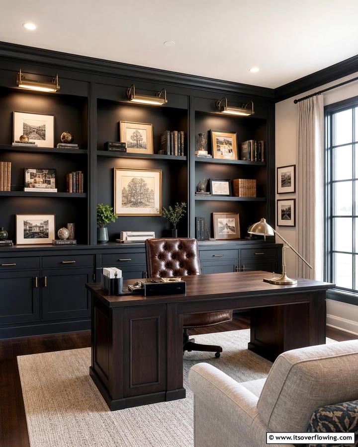 Adjustable Spotlights for Versatility - 20 Bookshelf Lighting Ideas- Illuminate Your Collection