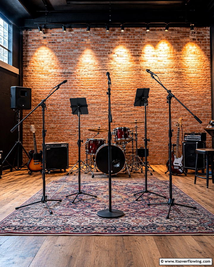 Adjustable Stands for Versatile Use - 25 Music Room Ideas to Create the Perfect Sound Space