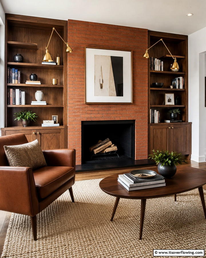 Adjustable Swing Arm Sconces for Flexibility - 25 Fireplace Sconces Ideas for a Warm Ambiance