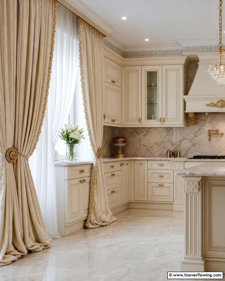 Adjustable Tiebacks and Holdbacks - 21 Kitchen Curtain Ideas to Enhance Light and Privacy