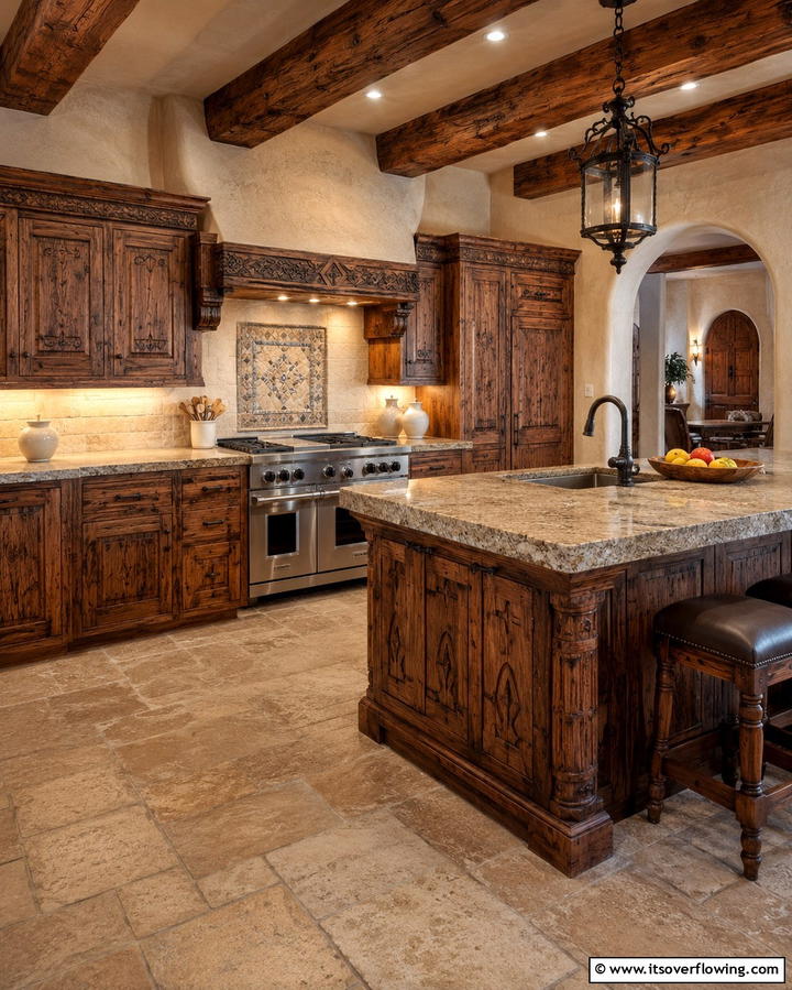 Adobe Style Walls - 25 Southwestern Kitchen Ideas for a Warm Appeal