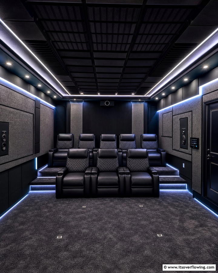 Advanced Soundproofing Solutions - 30 Home Theater Ideas- Immersive Entertainment Spaces