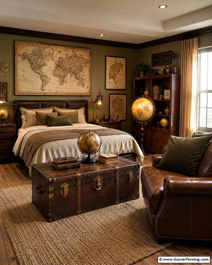 Adventure Explorers Room - 25 Man Cave Bedroom Ideas for the Ultimate Retreat