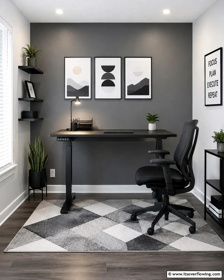 Affordable Ergonomic Desks - 30 Affordable Budget Home Office Ideas for Productive Workspaces