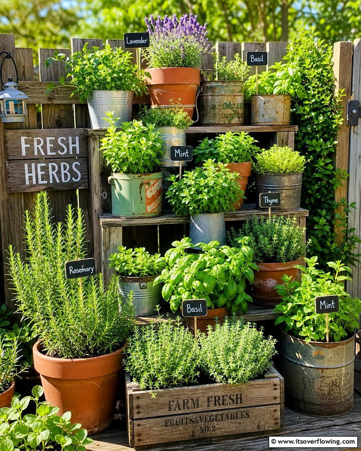 Affordable Herb Garden - 21 Budget-Friendly Backyard Ideas to Transform Your Outdoor Space