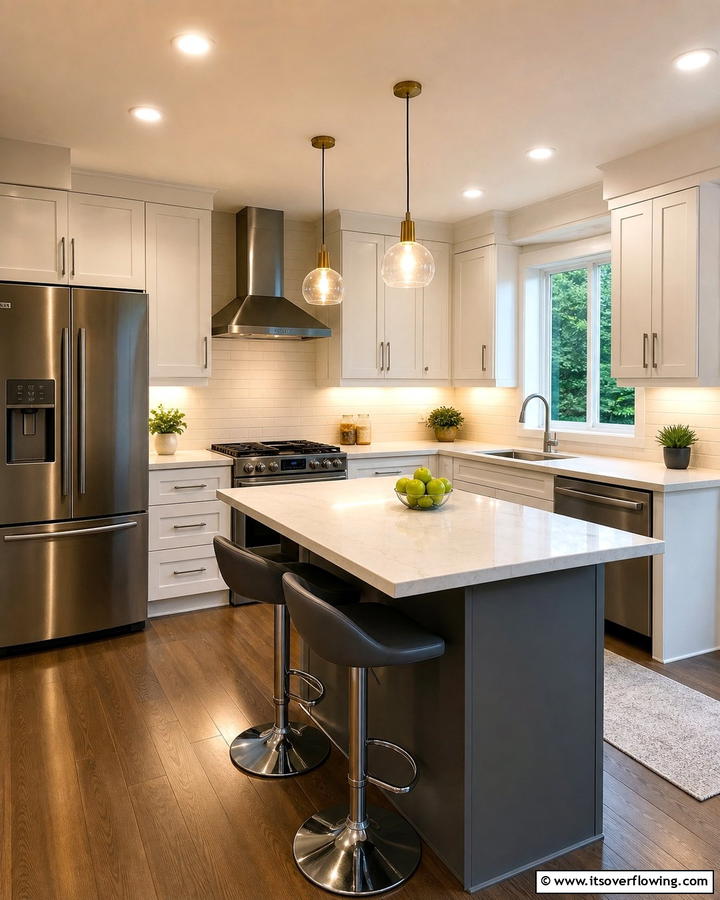 Affordable Lighting Upgrades - 21 Small Kitchen Ideas on a Budget for Maximized Space