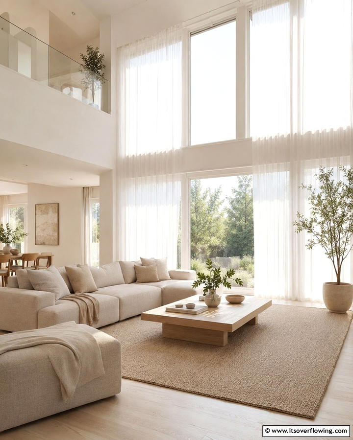 Airy Ambiance Creation - 30 Feng Shui Living Room Layouts for Harmony & Flow