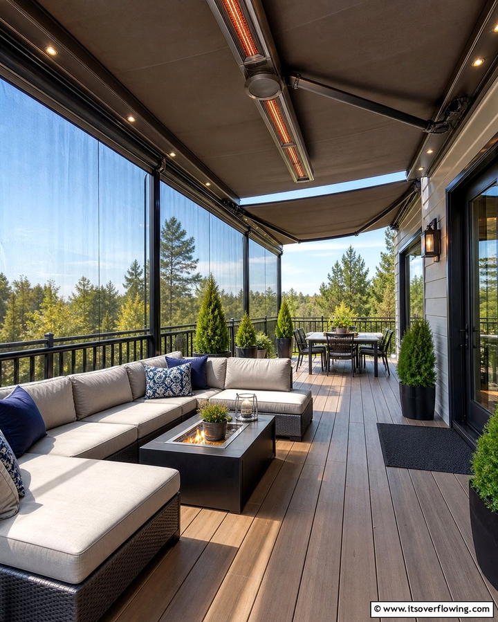 All Season Outdoor Living - 21 Second Floor Deck Ideas for Elevated Outdoor Living