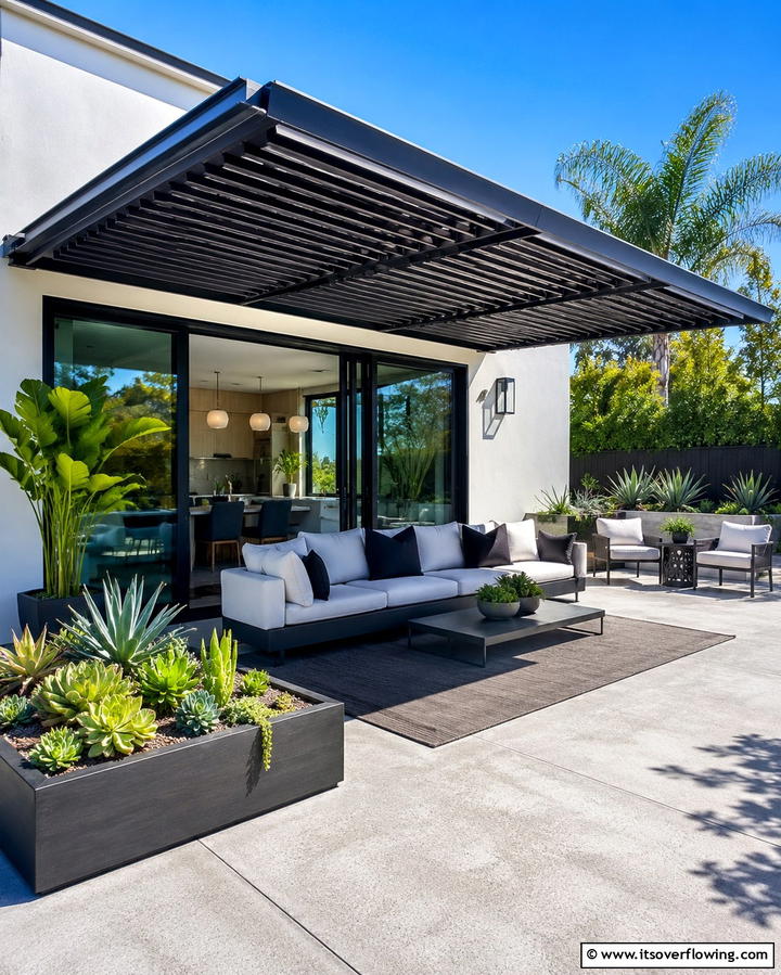 Aluminum Awning for Durability - 25 Stunning Deck Awning Ideas for Outdoor Living