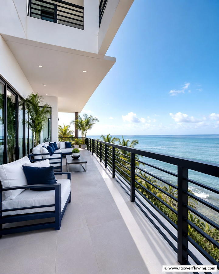 Aluminum Railings - 25 Balcony Railing Design Ideas for Safety and Style