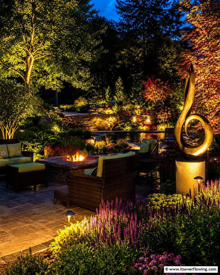 Ambient Accent Lights - 21 Garden Lighting Ideas for Magical Outdoor Nights