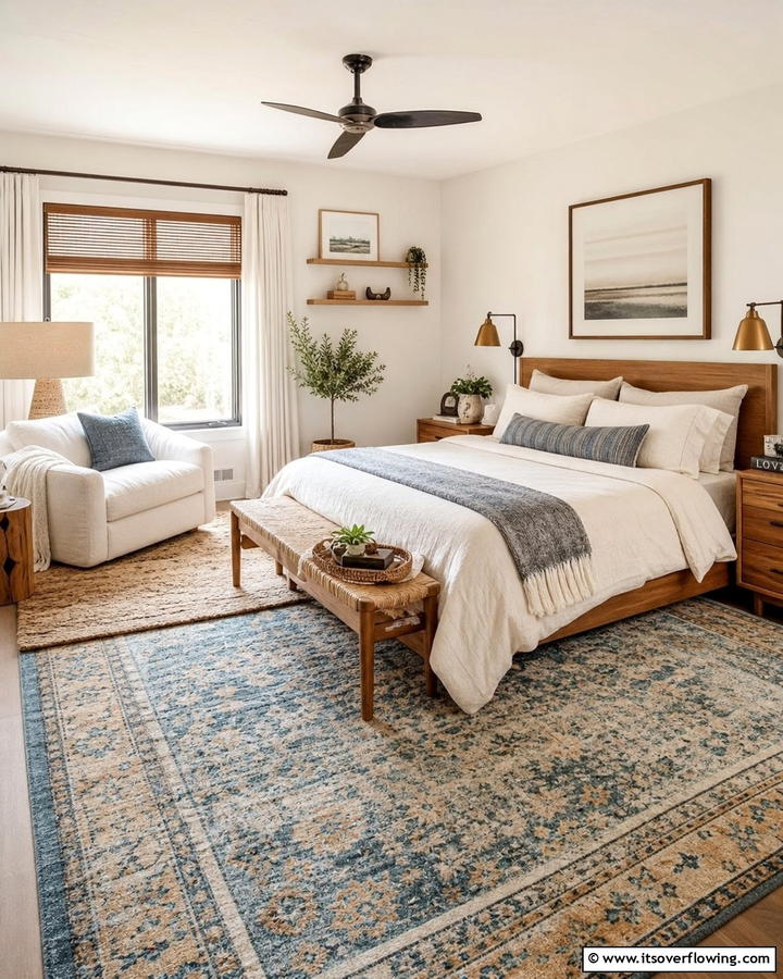 Ambient Rugs - 21 Cozy Bedroom Ideas for Relaxing Retreats