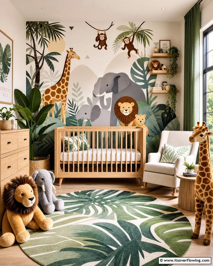 Animal Kingdom Nursery - 25 Whimsical Nursery Ideas for a Magical Space
