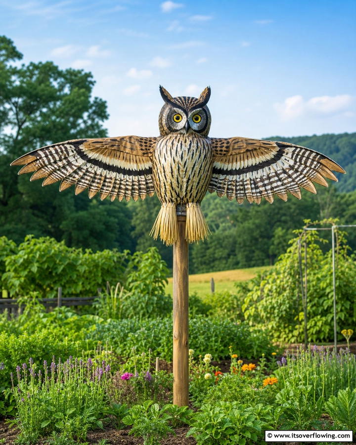 Animal Themed Scarecrow - 20 Garden Scarecrow Ideas to Protect and Decorate Your Garden