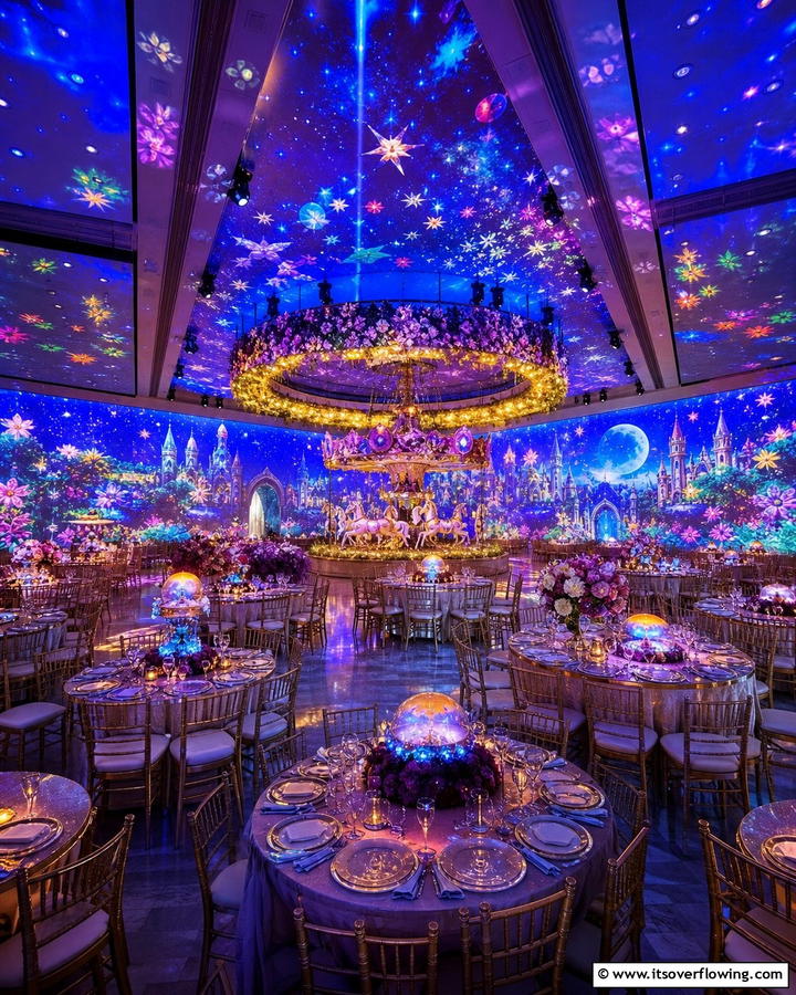 Animated Touches in Decor - 30 Magical Disney Wedding Ideas for Your Dream Day