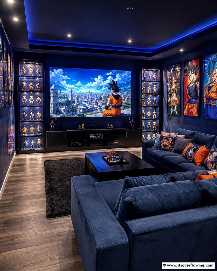 Anime Fan Cave - 30 Anime Room Ideas for Otaku-Inspired Spaces