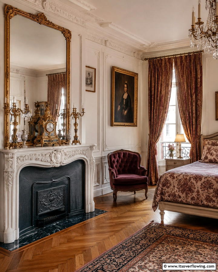 Antique Decor Pieces - 30 French Bedroom Decor Ideas for Elegant European Style