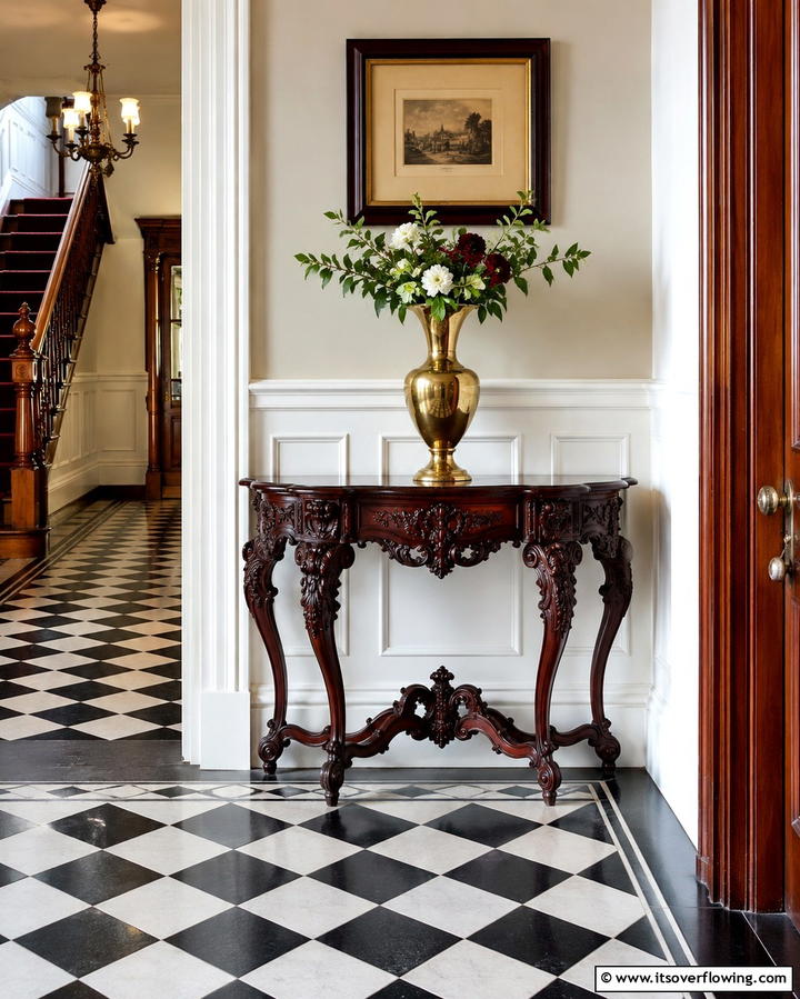Antique Hallway Furniture - 25 Victorian Hallway Ideas for a Grand Entrance