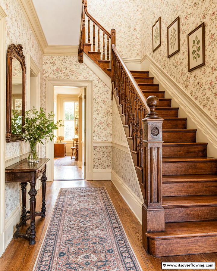 Antique Revival - 30 Wooden Staircase Ideas for Modern and Rustic Homes