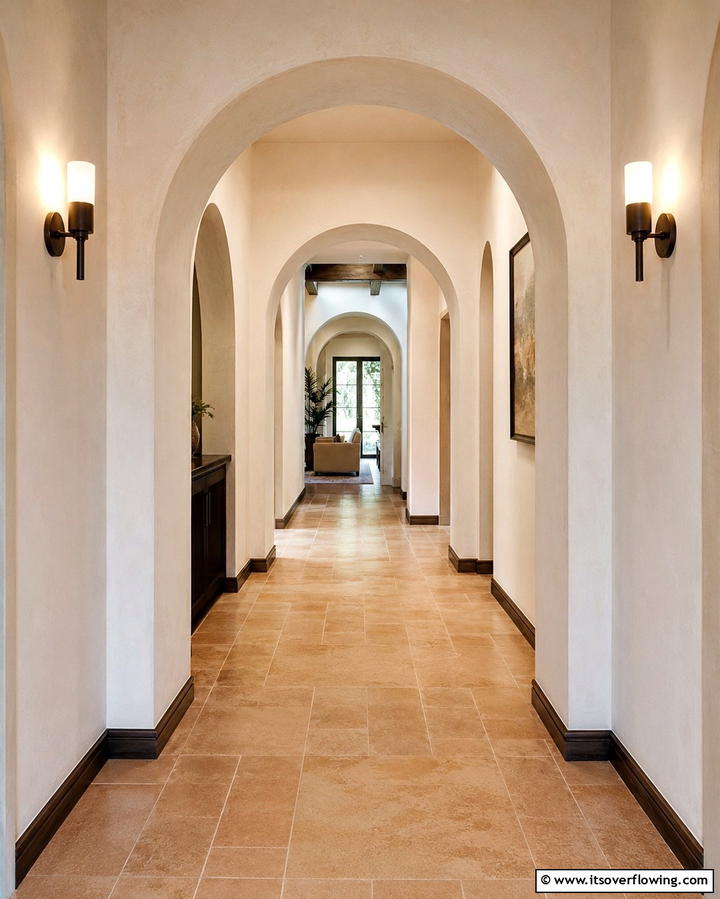 Arched Doorway Elegance - 30 Mexican Style House Design Ideas for Vibrant Homes