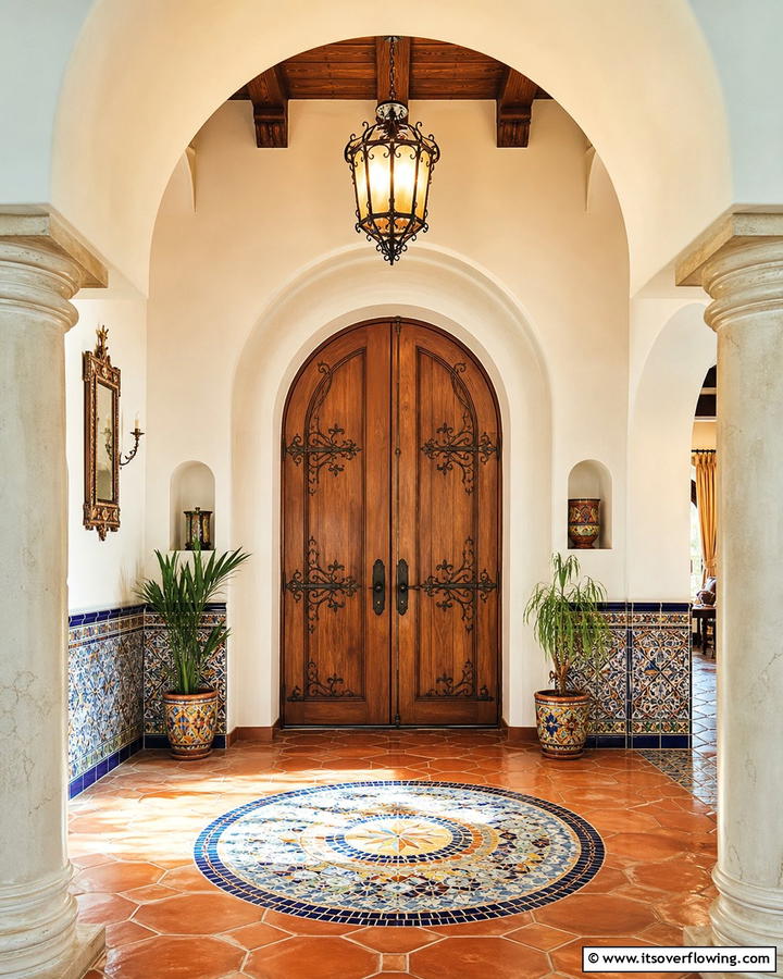 Arched Doorway Grandeur - 21 Spanish Colonial Revival Architecture Design Tips