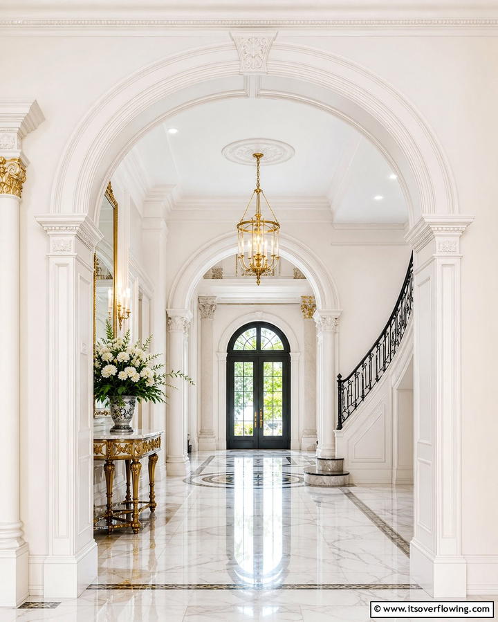 Arched Doorway Trim - 25 Door Trim Ideas to Enhance Your Home’s Interior