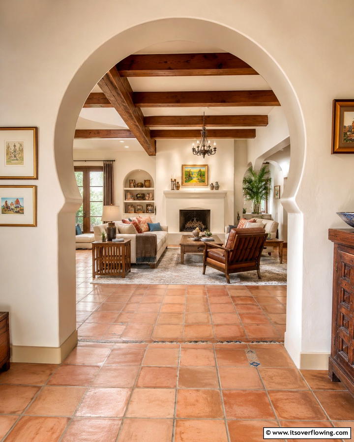Arched Doorways - 25 Southwest Living Room Ideas for a Cozy Vibe
