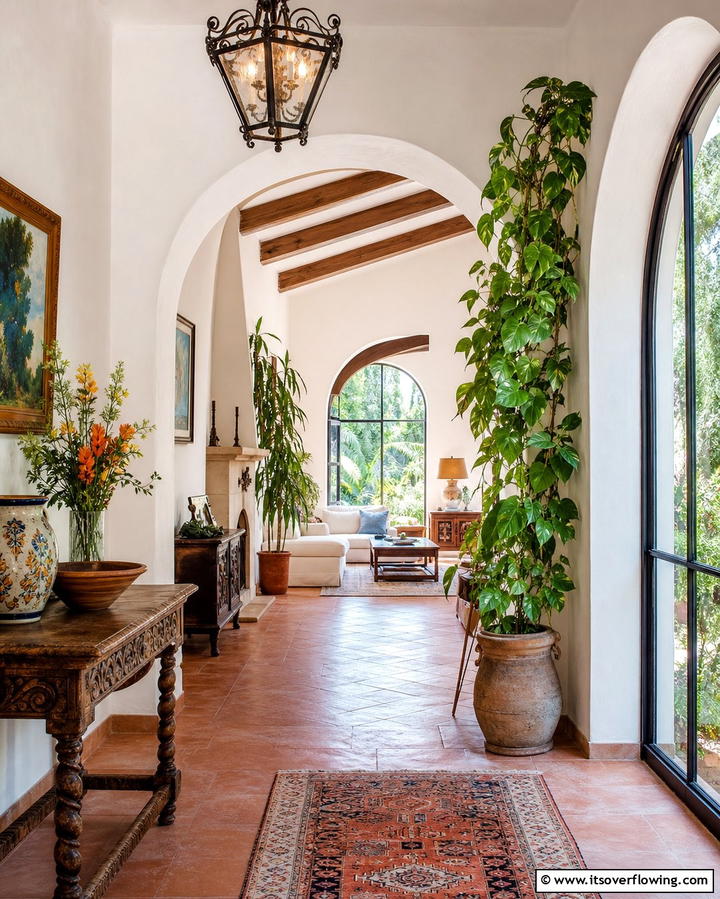 Arched Doorways and Windows - 30 Mediterranean Interior Design Ideas for Warm Homes