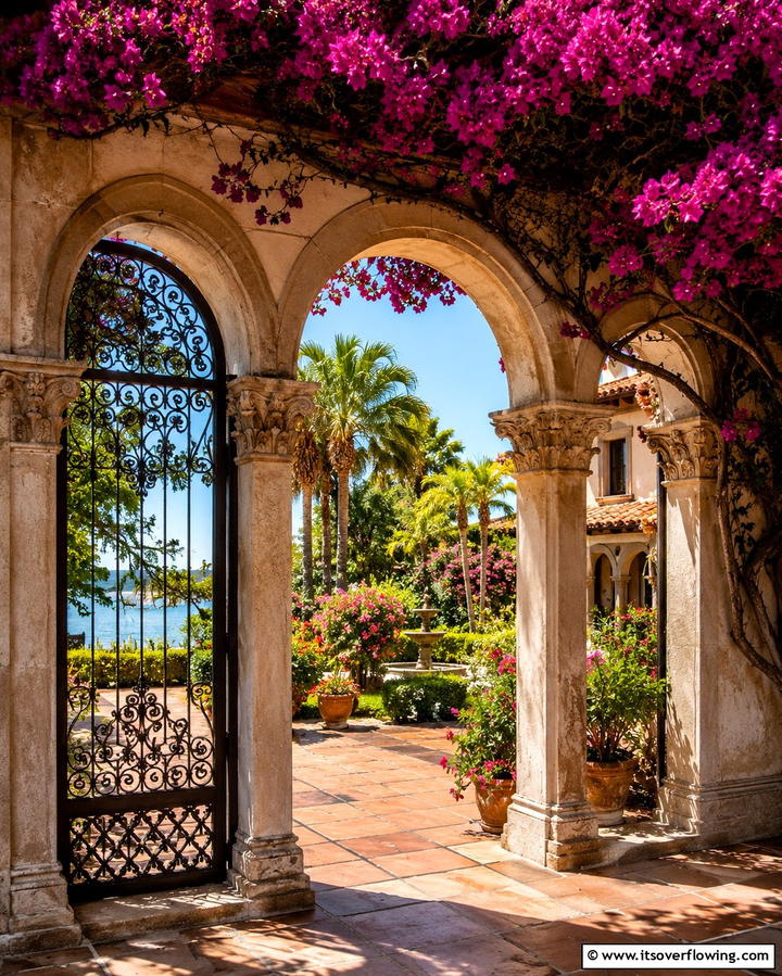 Arched Doorways and Windows - 25 Mediterranean Patio Ideas for Outdoor Living Spaces